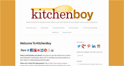Desktop Screenshot of kitchenboy.net